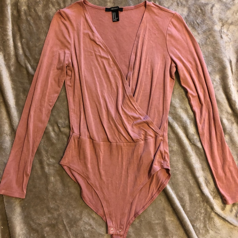 Forever 21 long sleeve body suit